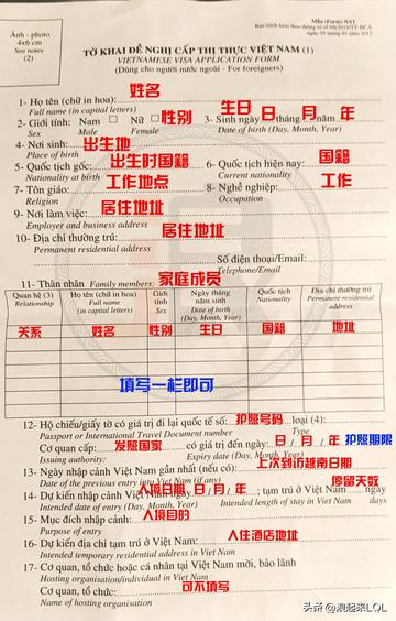 成都市怎么办理越南签证