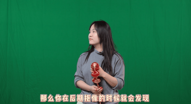 绿幕抠像视频怎么拍？这个拜年视频给你参考