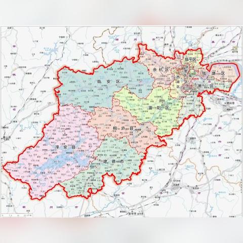 杭州十区排名顺序？