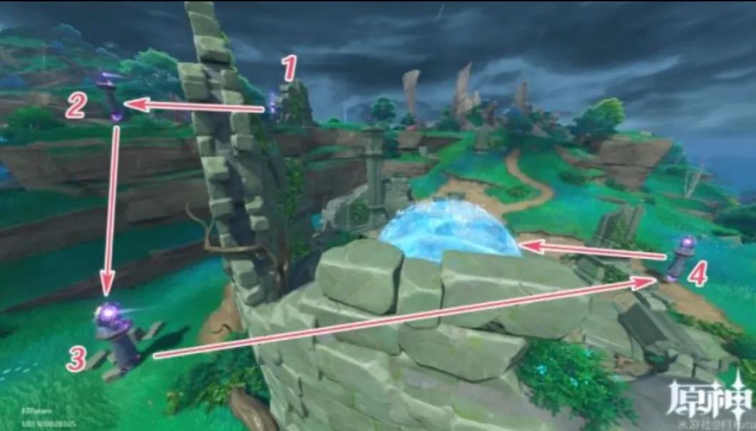 原神镇物结界怎么排序（橙阳般夺目之纹怎么获得）