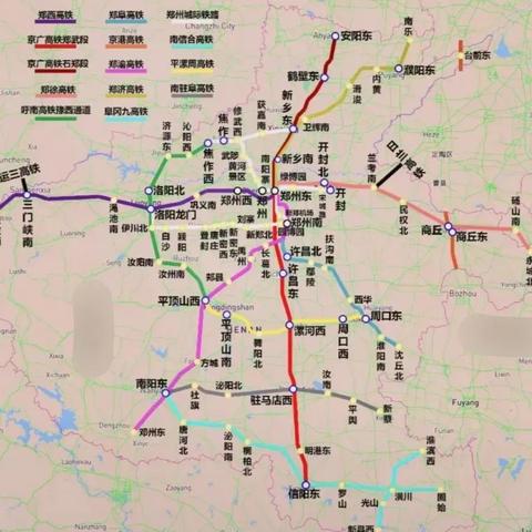 河南省地图像什么