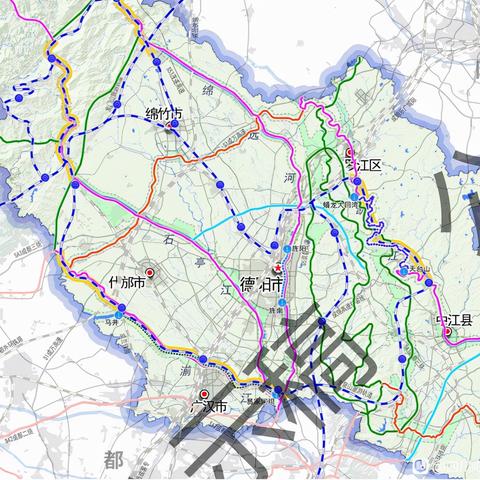 哪些铁路干线经过成都市