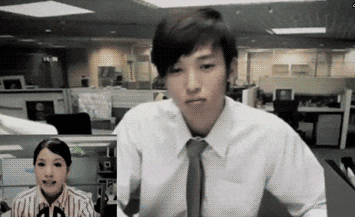 翘臀撸管健身运动表情