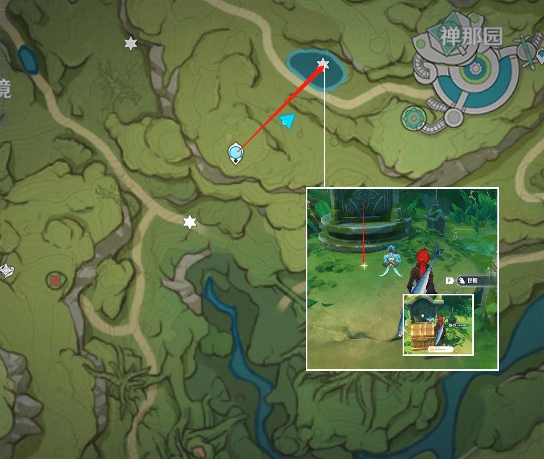 原神地刺水池怎么通过（原神绯木村池塘怎么解密）