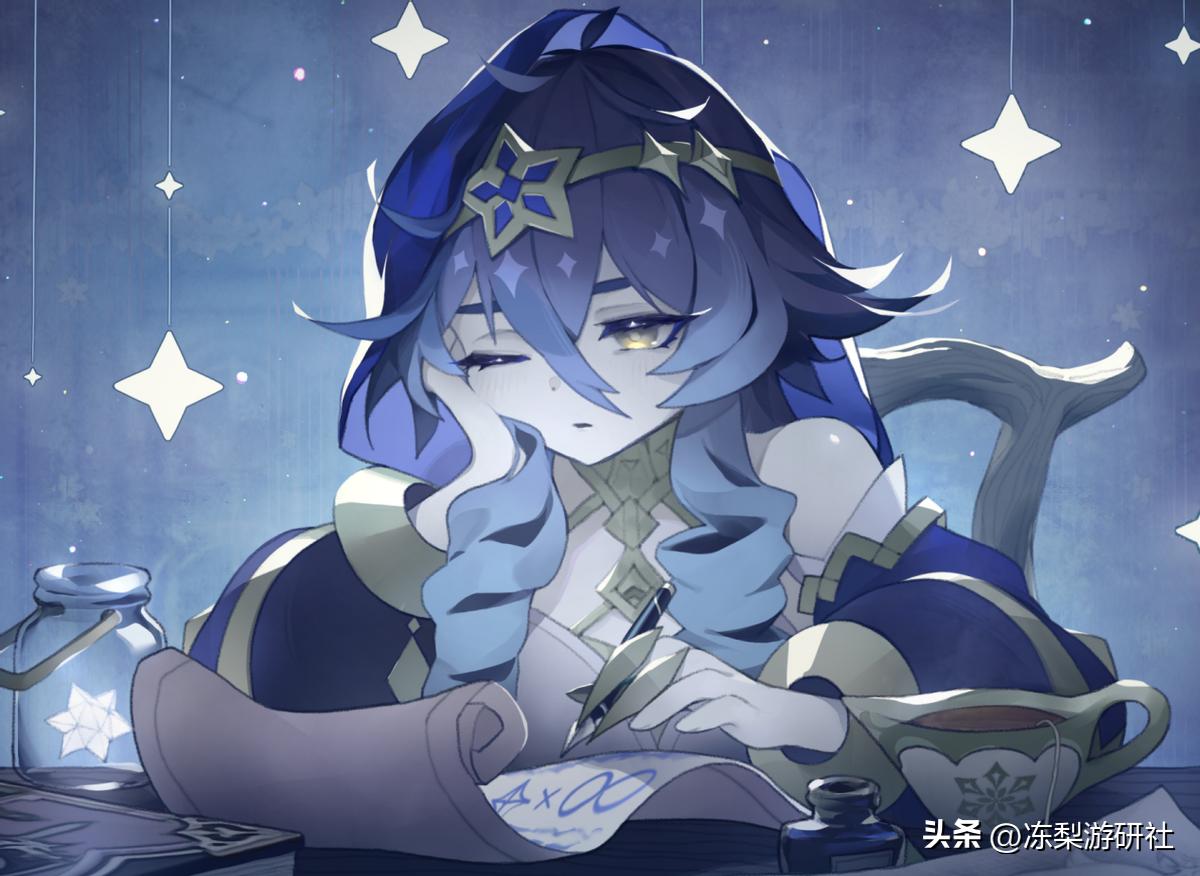 原神黑缨枪怎么画（血牛流钟离各项属性要到多少）