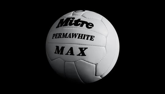 mitre发布限量版permawhitemax足球