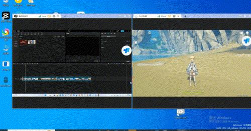 电脑玩原神时怎么呼出鼠标（玩原神电脑上面出现白框）