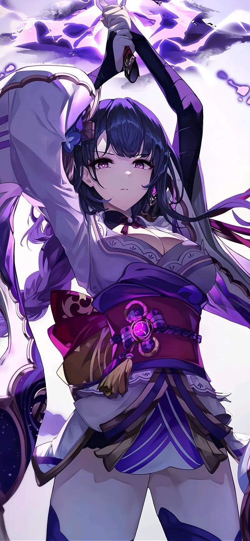 原神雷神刀上的花纹怎么做(原神雷神武器薙刀升级)