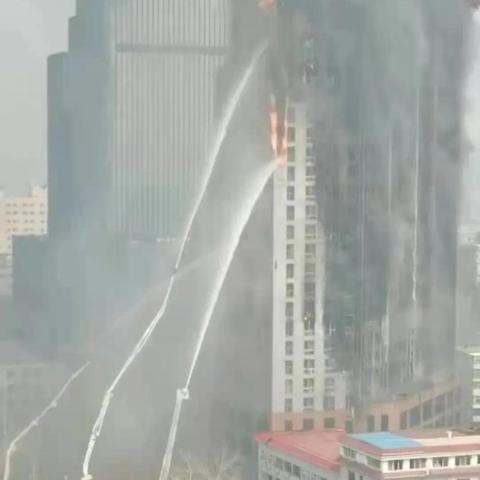 河北石家庄市为什么着火