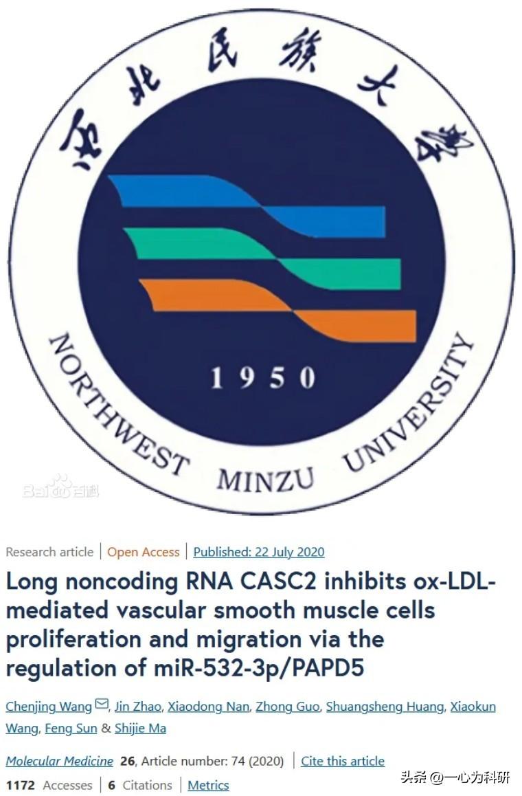 西北民族研究论文格式排版女儿被西北民族大学高分子科学材料与工程专业录取