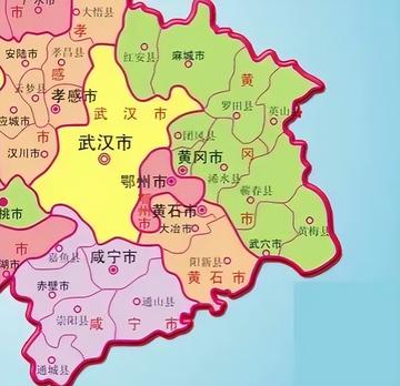 哪个地方并入武汉市管辖