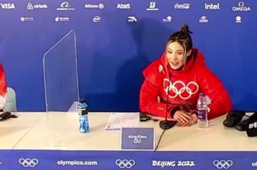 谷爱凌失误后表情好可爱图片