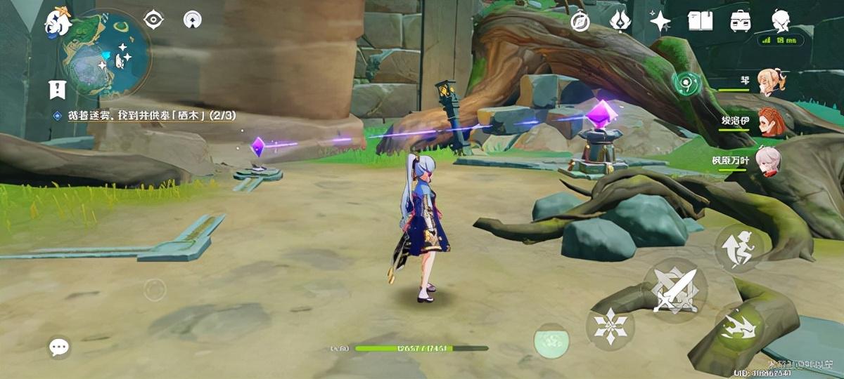 原神供奉栖木2怎么过（千来神祠的栖木第三个羽毛位置）