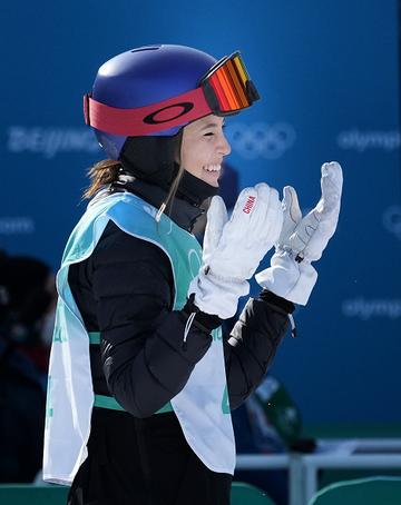 谷爱凌失误后表情好可爱图片