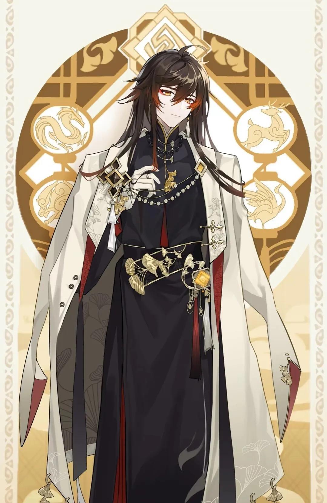 原神钟离怎么画卡通版（原神钟离外貌描写）