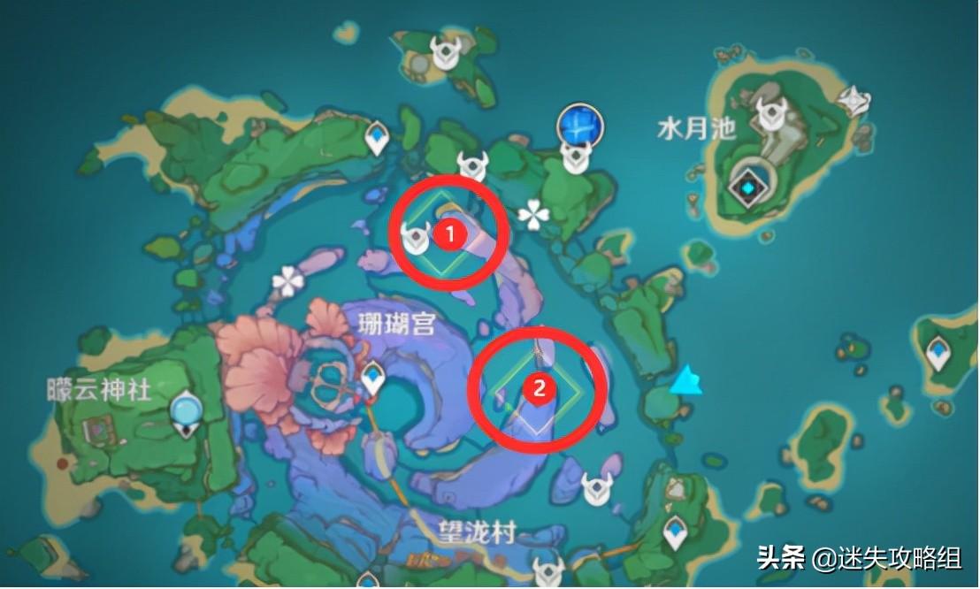 原神三个碎片怎么拿（原神九霄之石碎片激活三个机关）