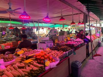 南宁可以摆流动摊位的农贸市场？