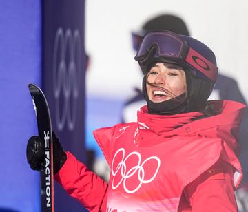 谷爱凌失误后表情好可爱图片