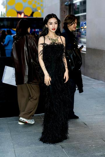 谷爱凌与杨颖同框合照图片