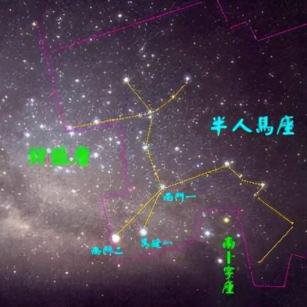 星空星座图片大全大图(88个星座图片星空图)