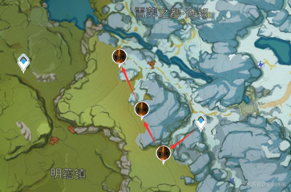 原神后日潭龙蜥怎么打（原神龙岩古蜥刷新地址）