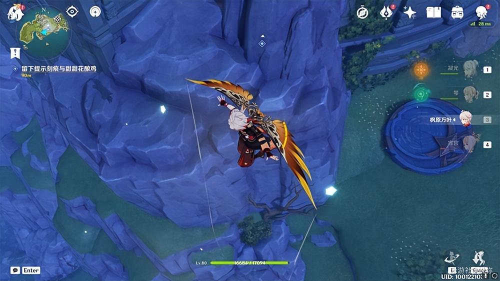 原神怎么快速开风场（原神秘境怎么上去）