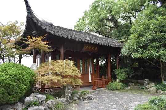 超低调冷门园林，为杭州唯一完整私家花园，曲廊环绕独具特色