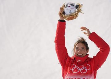 谷爱凌失误后表情好可爱图片