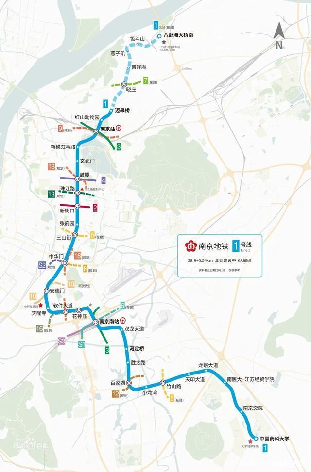 南京地铁1号线南延线路图健康码家庭成员怎么解绑