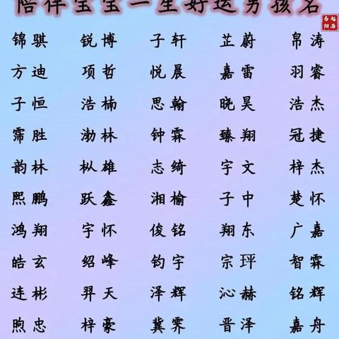 小孩子起名 小孩子起名字大全免费