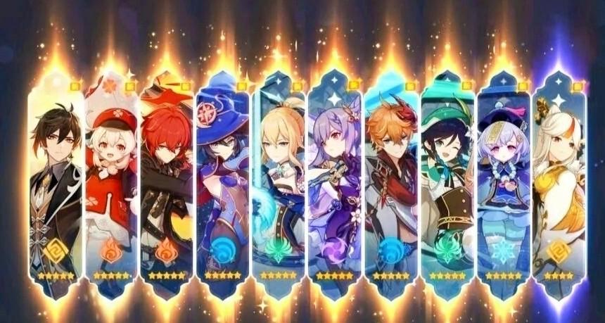 原神怎么每发必出金（原神35级前疯狂刷材料）