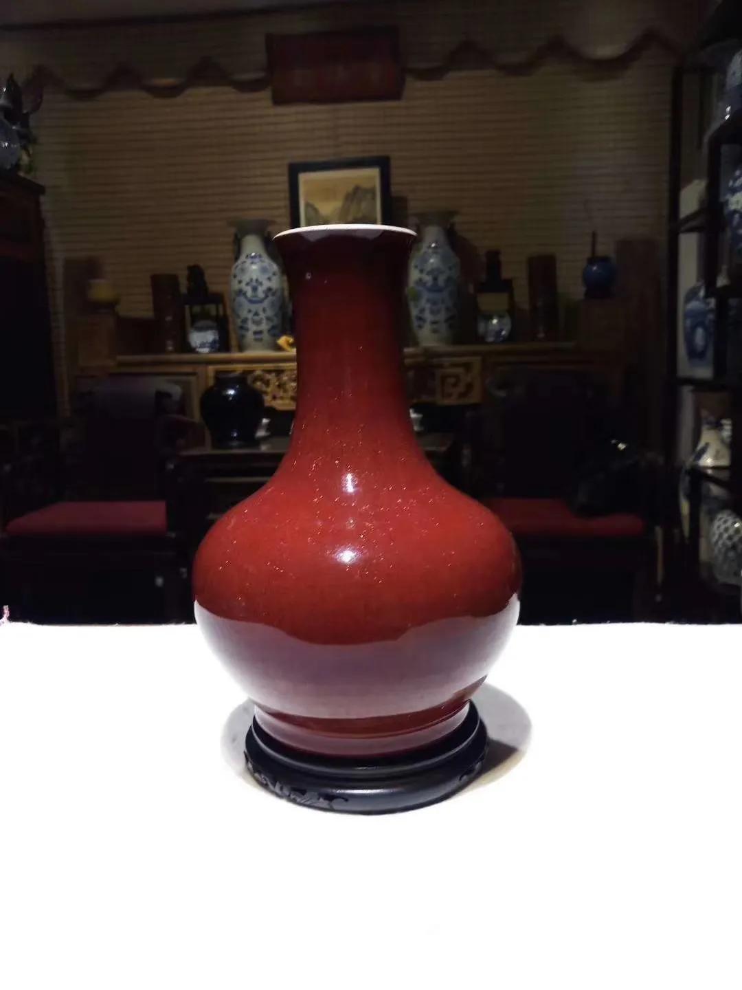 现代祭红瓷器(故宫珍宝馆镇馆之宝)