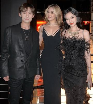 谷爱凌与杨颖同框合照图片