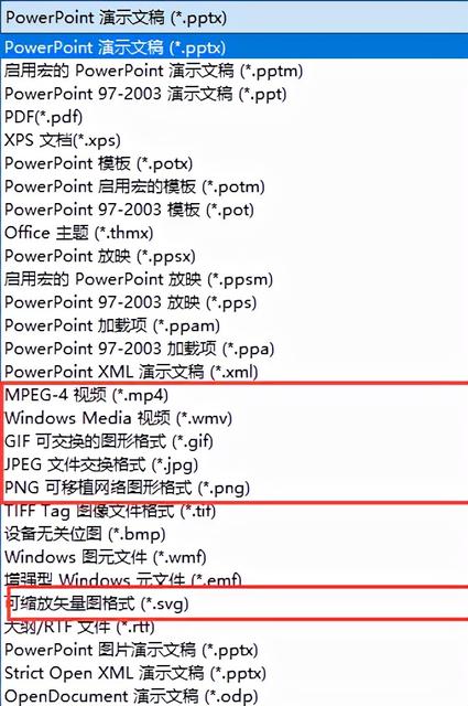 ppt文件格式后缀名有哪些