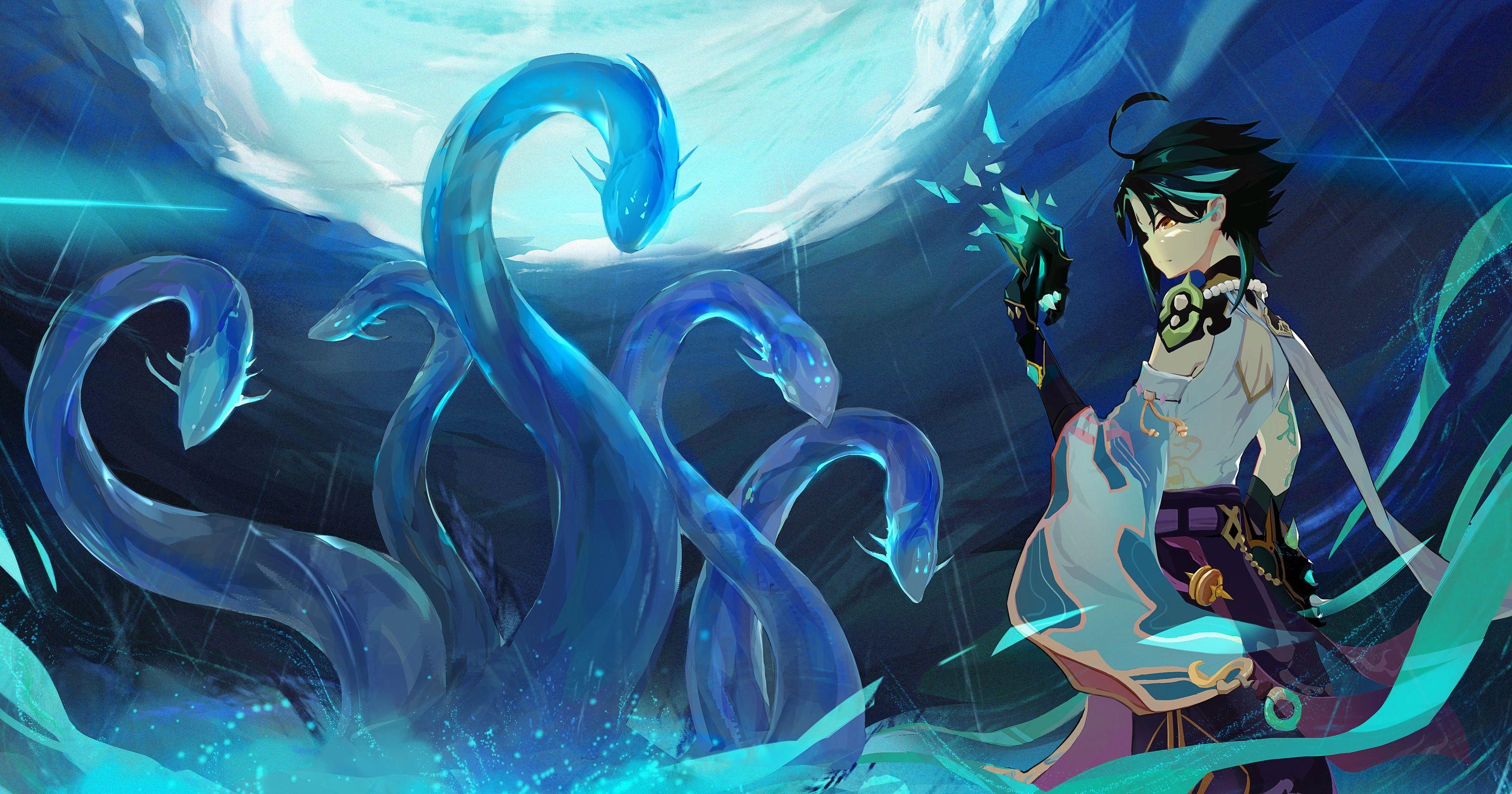 原神怎么给铜雀吃鱼（原神怎样修复神庙）