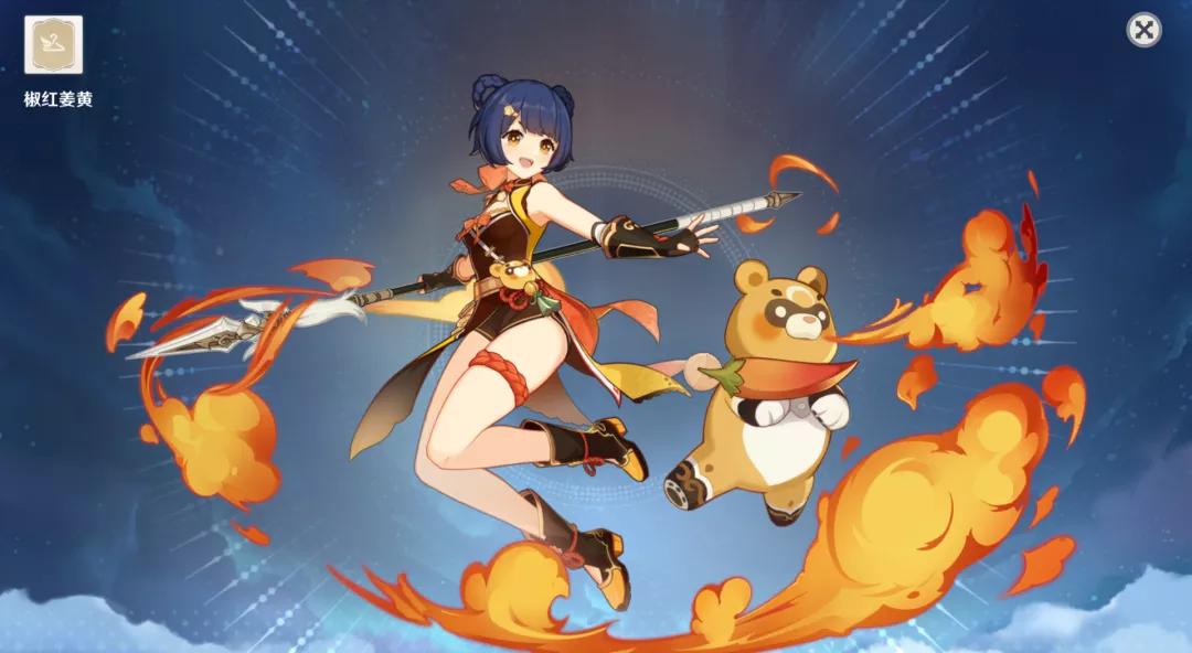 原神烟绯香菱怎么玩（原神香菱怎么横着飞）