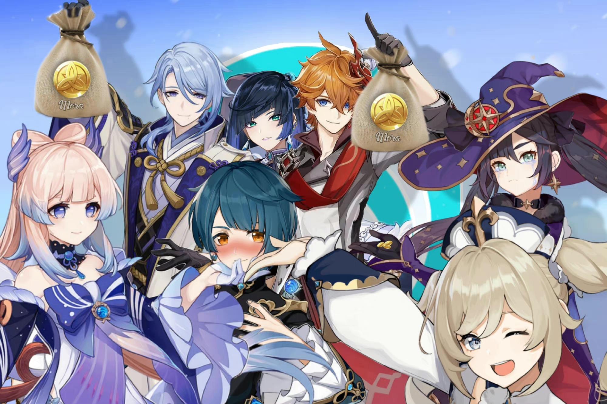 手游原神怎么查看属性（原神昭心90级属性）