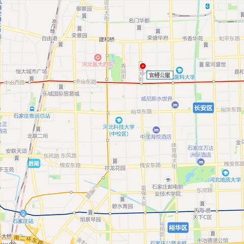 石家庄市六大街在哪个区
