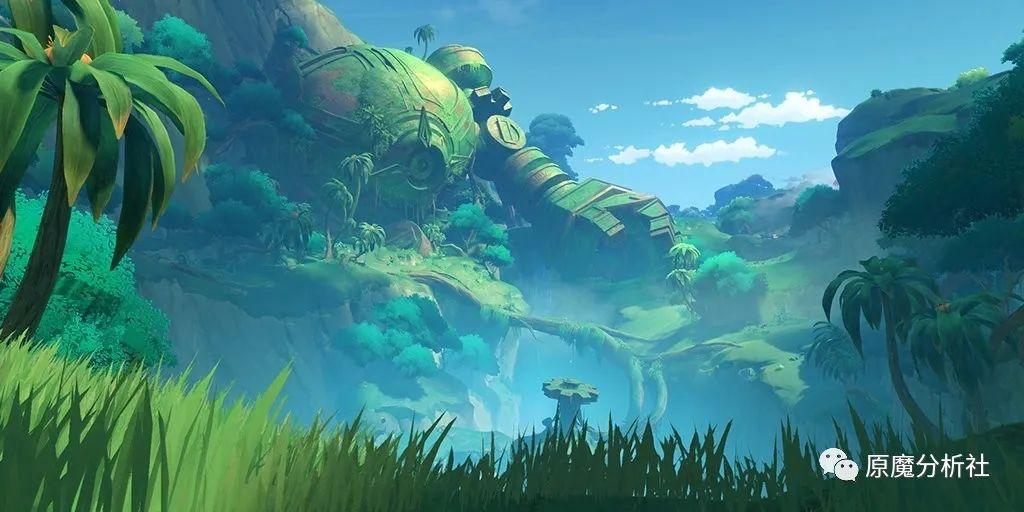 原神怎么做跑酷图（原神风龙废墟解除封印的碎片位置）