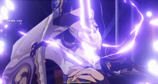 原神中雷电怎么打（原神雷电将军会给女士神之心吗）