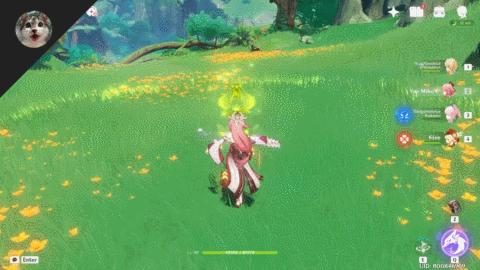 原神怎么让风主变成雷（原神稻妻四个雷柱子激活顺序）