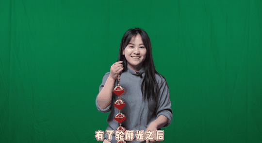 绿幕抠像视频怎么拍？这个拜年视频给你参考