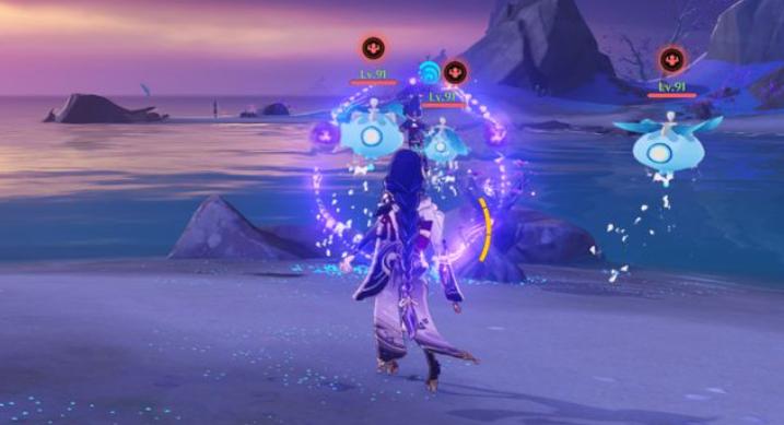 原神怎么打电属性怪（原神怎么看角色需要什么属性）