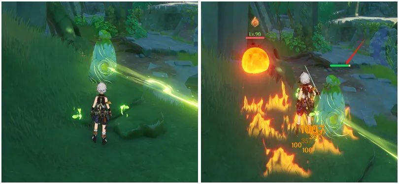 原神空中镇石怎么封印（原神青色的身影怎么跨越封印）