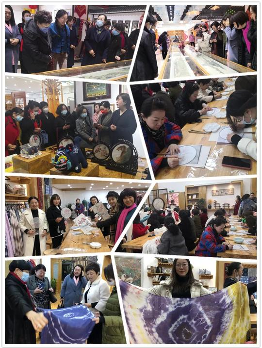 甘肃省女企业家协会参观陇原巧手馆