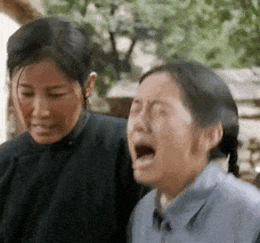 杨幂表情包苦笑