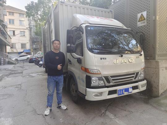 1号口碑！口碑的力量让江淮骏铃成为南京王师傅的创业伙伴