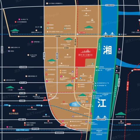 长沙市在哪个位置买房好