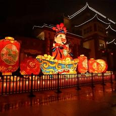 济南市区哪个位置有花灯