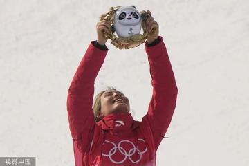 谷爱凌失误后表情好可爱图片